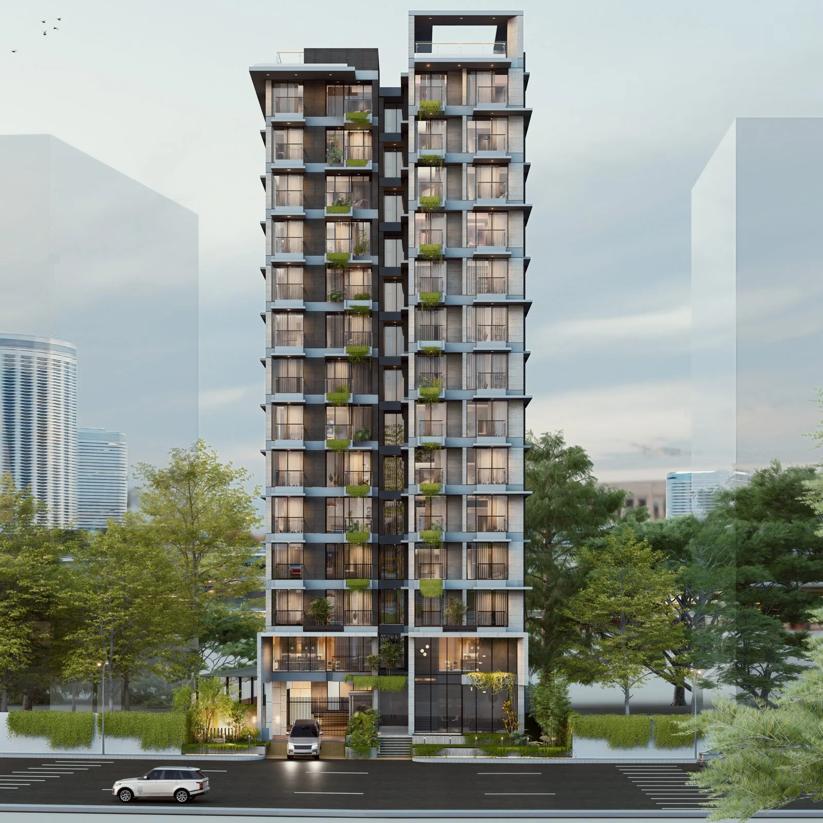Asset Eskaton Tower Visualisation — Visualization · Dhaka, Bangladesh