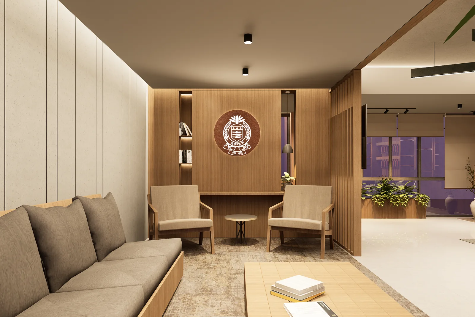 Commandant’s Office, CMTD — Interior · CMTD, Dhaka Cantonment