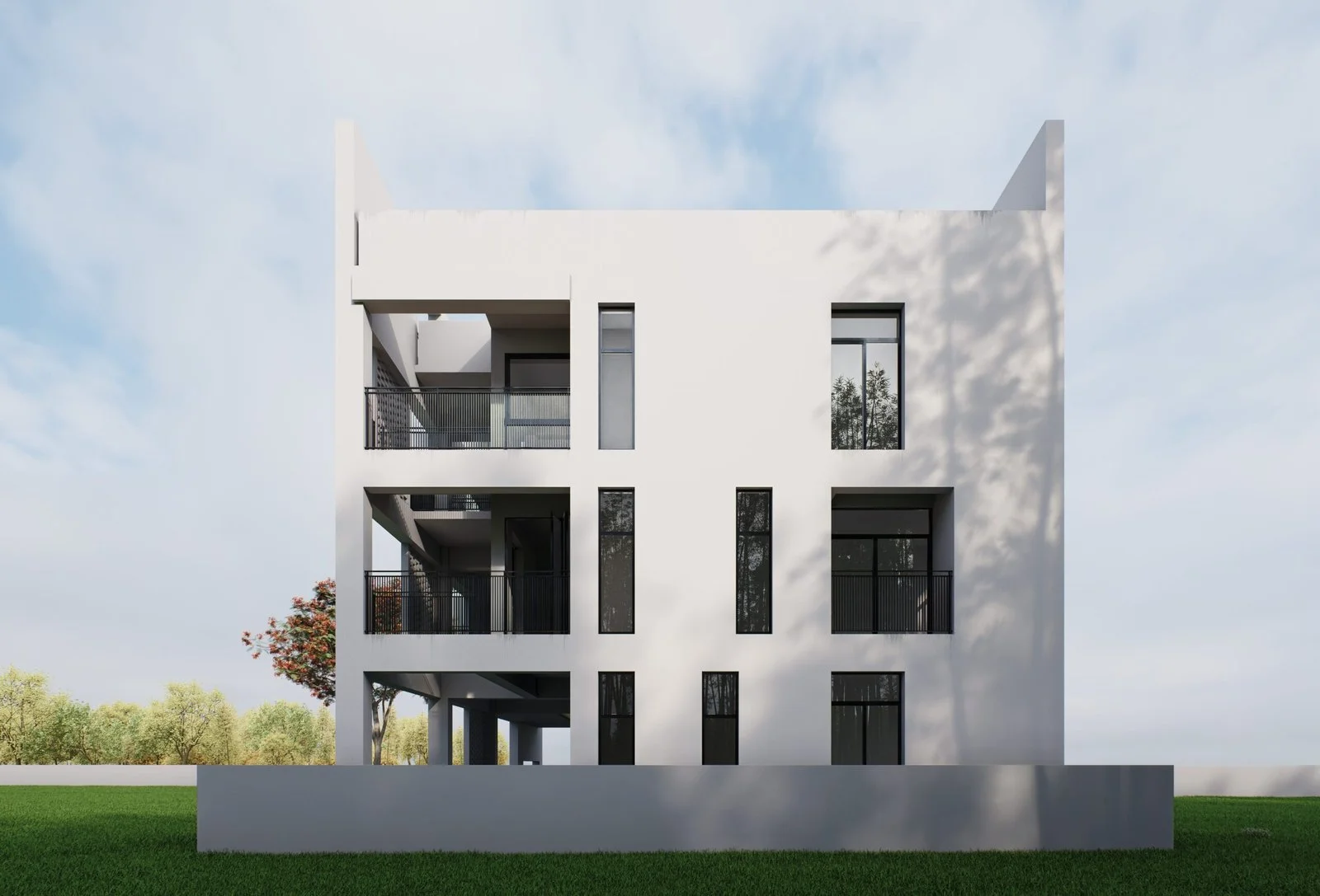 Residence Triplex, Gazipur – Rückansicht, Bild 5 von 17