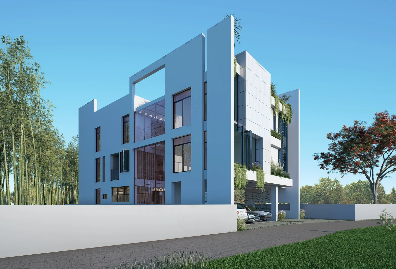 Residence Triplex, Gazipur – Eckansicht, Bild 3 von 17